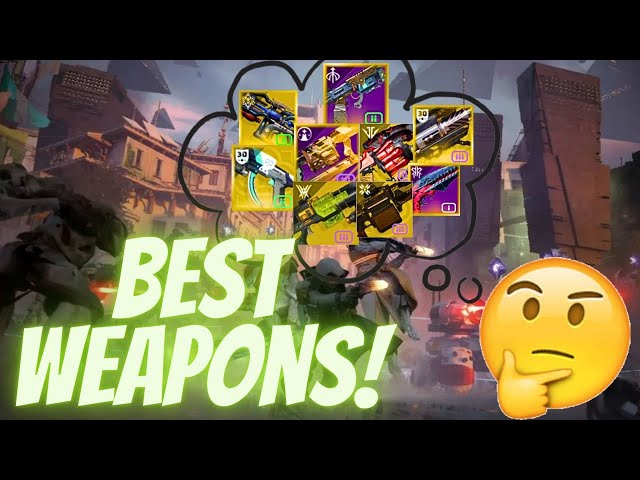 The Best Weapons To Use In Onslaught!