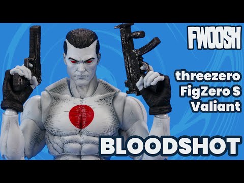 Bloodshot Valiant Comics threezero FigZero S Action Figure Review