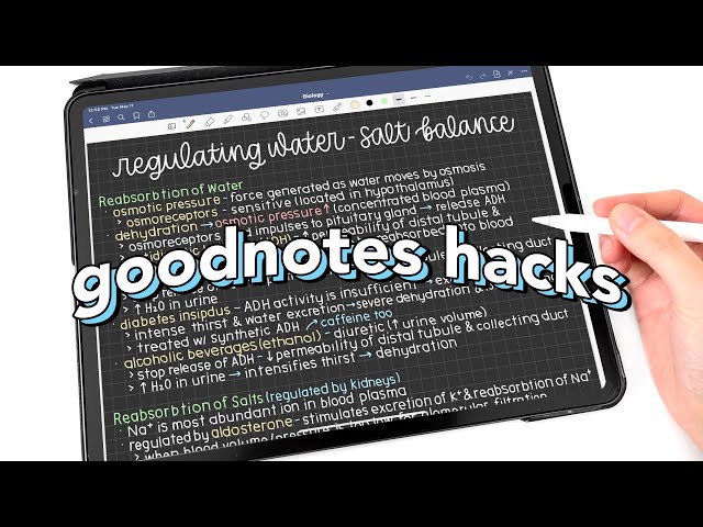 10+ Goodnotes HACKS! 📝 Hidden Features You Didn't Know