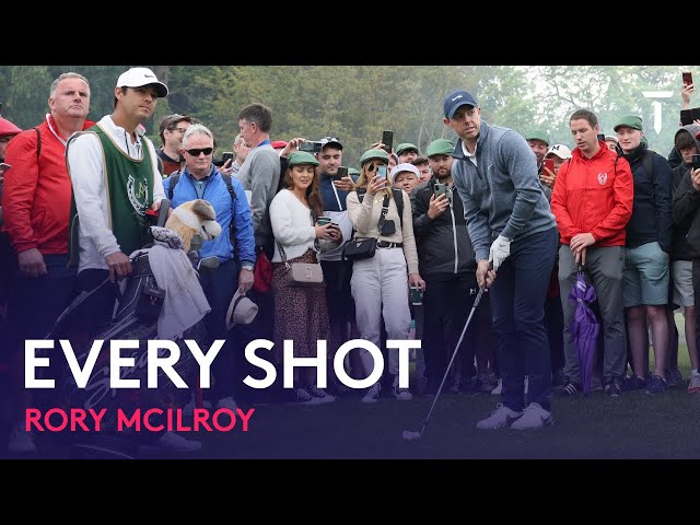 Every Shot from Rory McIlroy's First Round | 2022 JP McManus Pro-Am