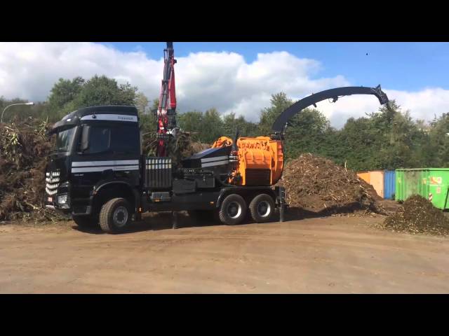 Doppstadt DH 812 LD - in Operation with different material