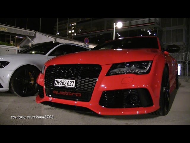 Straight piped Audi RS7 - Pure sound
