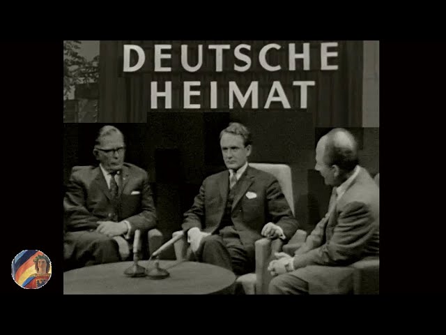 Fernsehdiskussion: Verlorene deutsche Ostgebiete, verlorene Heimat? (Panorama-Beitrag 1962)