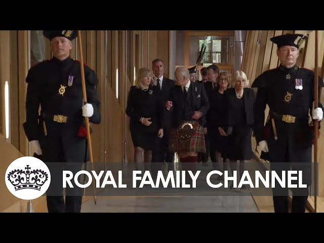 LIVE: King Charles III Addresses Scottish Parliament