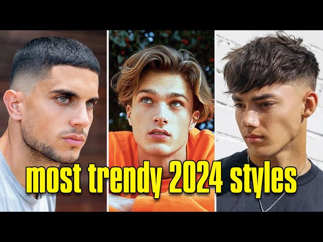 Top 5 Most TRENDY Men's Hairstyles Of 2024! #trendyhairstyles