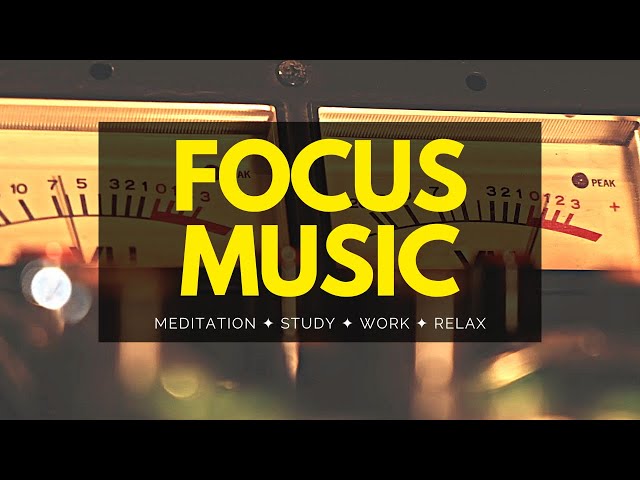 ADHD MUSIC 🧠 DEEP FOCUS MUSIC - Music For Studying, Concentration and Work 🧠