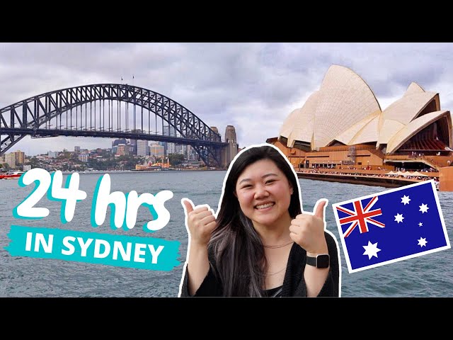 24 HOURS IN SYDNEY! Things You MUST Do and Eat in Sydney Australia