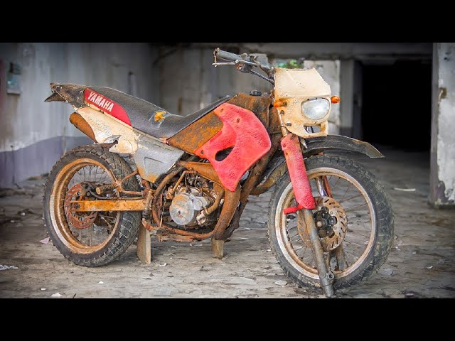 Restoration Abandoned Yamaha Motorcycle - Full Video