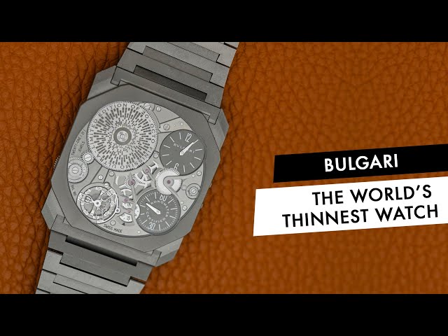 IN-DEPTH: The New World’s Thinnest Mechanical Watch, The 1.70mm Bulgari Octo Finissimo Ultra COSC