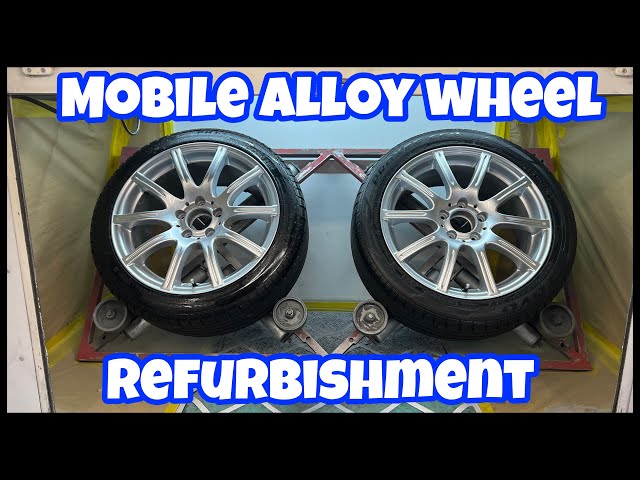 Alloy wheel refurbishment Mercedes slk
