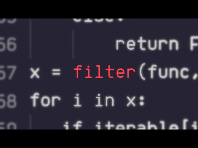 Python's Filter Function Explained..
