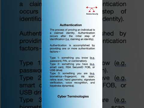 Cyber Security Terminologies