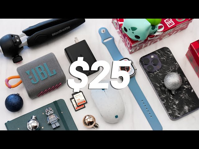 BUDGET Tech Gifts UNDER $25 - 2022  Gift Guide!