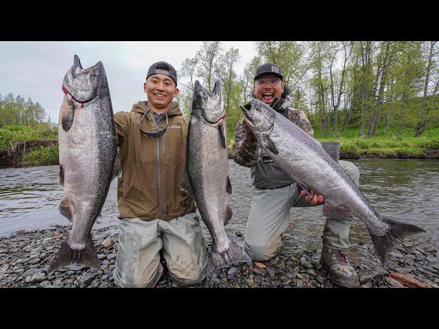 INSANE Alaska King Salmon Fishing! (CATCH CLEAN COOK)