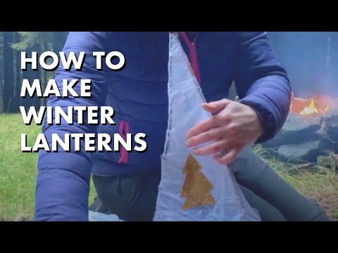 How to Make Winter Lanterns
