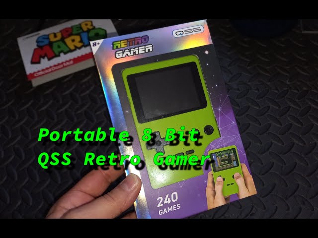 Portable 8 Bit QSS Retro Gamer de chez Action, Salut Les Rétros !