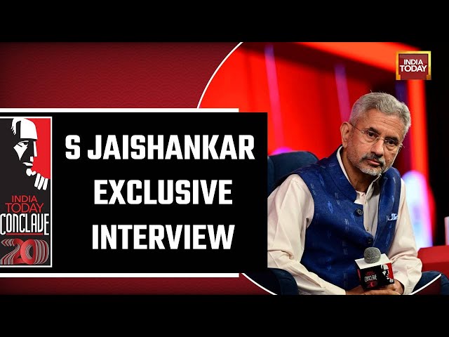 External Affairs Minister Jaishankar Interview On India's New Voice At India Today Conclave 2023