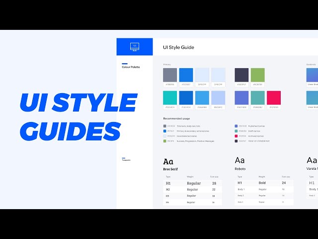 Working with UI Style Guides