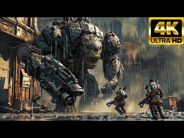 GEARS OF WAR Full Movie Cinematic (2024) 4K ULTRA HD Action Fantasy