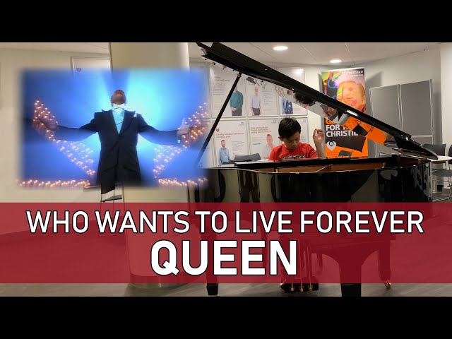 Queen Who Wants To Live Forever Piano at The Christie Hospital Manchester