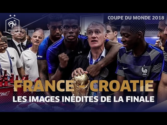 Les images inédites de la finale du Mondial 2018, Equipe de France I FFF 2018
