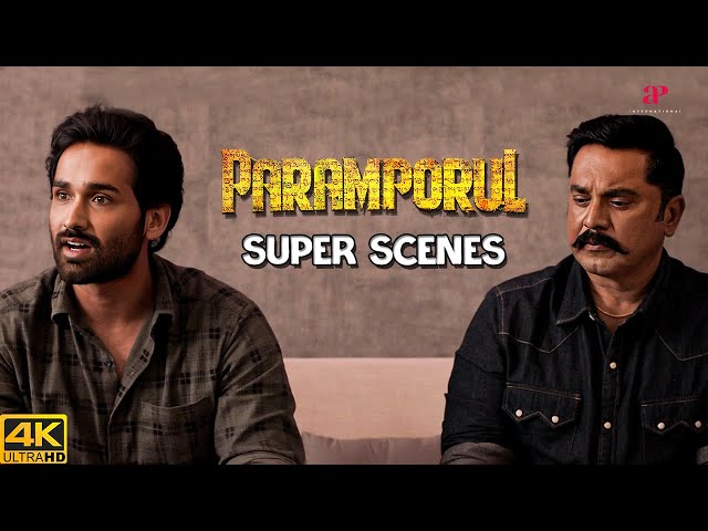 ஒரு சிலைக்கு பின்னாடி இவ்ளோ இருக்கா? | Paramporul 4K Super Scenes | Sarathkumar | Amitash