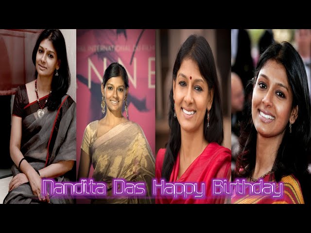 Nandita Das happy birthday/Indian actress/director/over 40 feature films in ten different languages