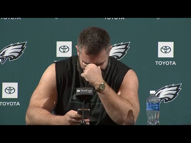 LIVE: Jason Kelce press conference on his future plans