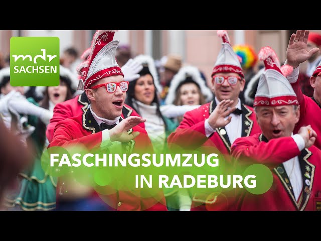 Faschingsumzug Radeburg 2024 - „Filmreif RABU – Klappe, die 67.“  | MDR