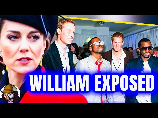 Prince Harry AND William BOTH Partied w/Diddy|UK Media ADMIT William Left Kate All ALONE To Film...