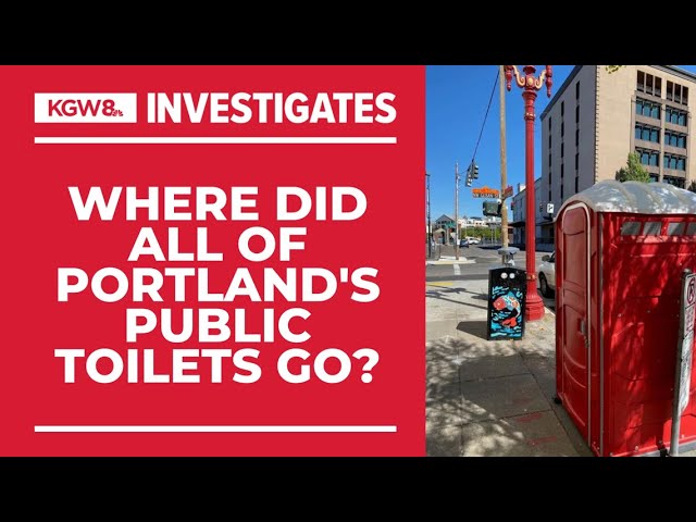 Portland put out dozens of portable toilets for homeless people. Nearly all of them are now gone