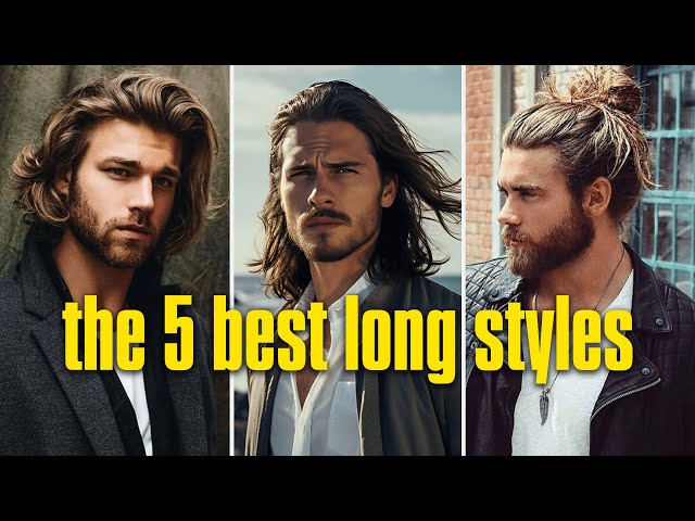 The BEST Medium To Long Hairstyles For Men In 2024! #longhair