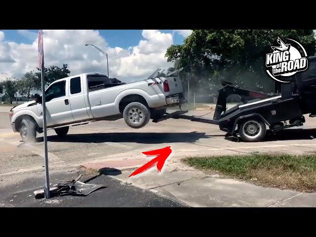 Tow truck Escape and Debtor/Get Away From Tow Truck