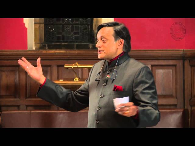 Dr Shashi Tharoor MP - Britain Does Owe Reparations