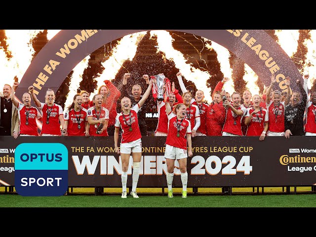Arsenal win the Conti Cup 🏆 | Gunners lift a competition-record SEVENTH trophy!