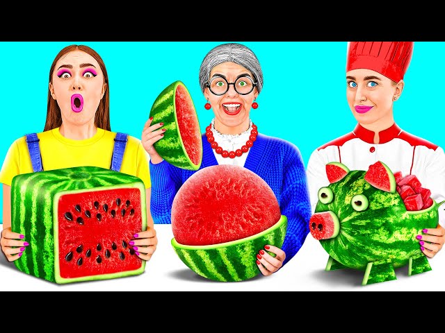Ich vs Oma: Koch-Challenge | Einfache Geheime Hacks und Gadgets von TeenTeam Challenge