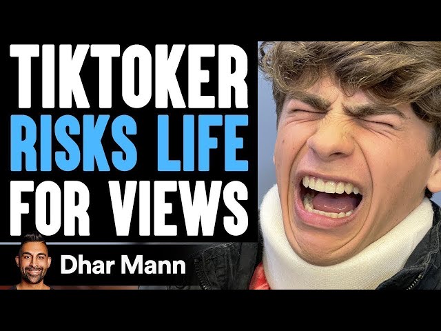TikToker RISKS LIFE For VIEWS, He Lives To Regret It | Dhar Mann