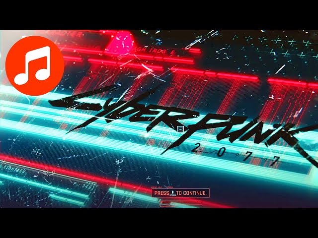 CYBERPUNK 2077 Music 🎵 Title Screen ONE HOUR (CBP 2077 Soundtrack | OST)