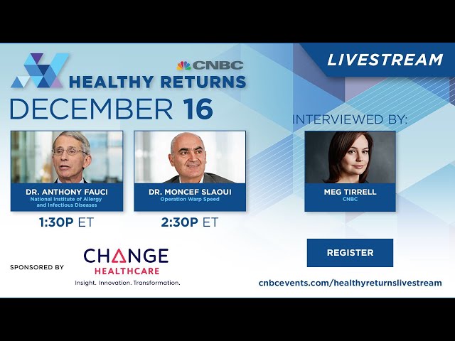 Dr. Anthony Fauci joins Meg Tirrell for a special edition Healthy Returns — 12/16/2020