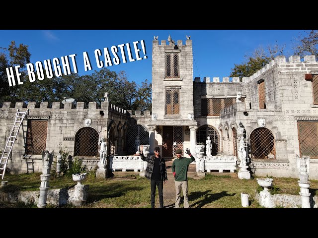 He Bought An Abandoned Castle In Texas!