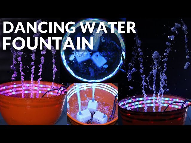 Dancing Fountain DIY - How to Make Dancing Water Fountain (Indoor)