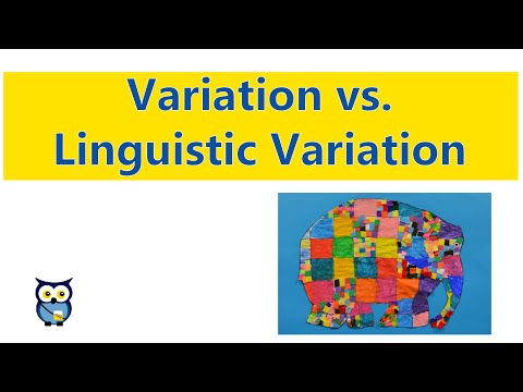 Variationist (Socio)Linguistics