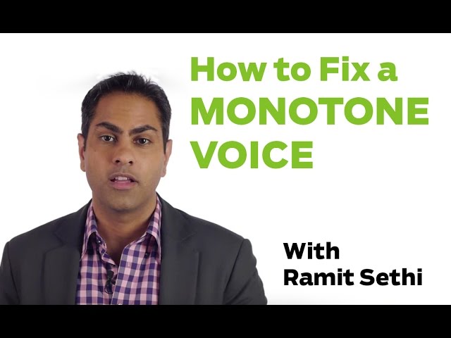 How To Fix a Monotone Voice, with Ramit Sethi