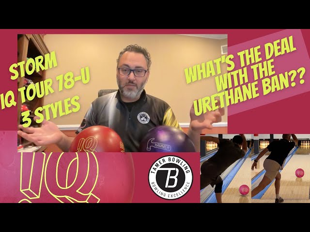 Storm IQ Tour 78U - 3 Styles - WHY IS URETHANE BANNED??