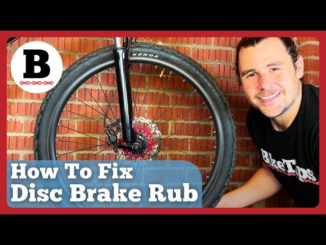 How To Fix Disc Brake Rub