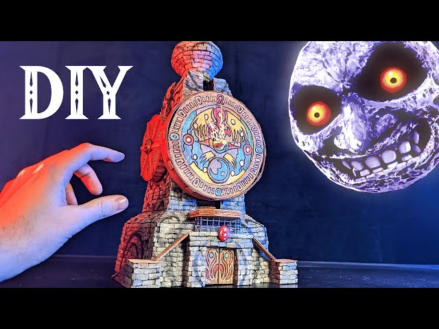 How to make the Majora's Mask Clock Tower // Zelda Crafts