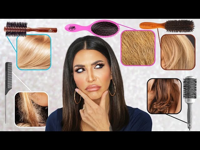 STOP using the WRONG BRUSH for your HAIR TYPE!