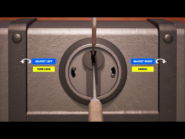 Lock Picking Animation | UEFN