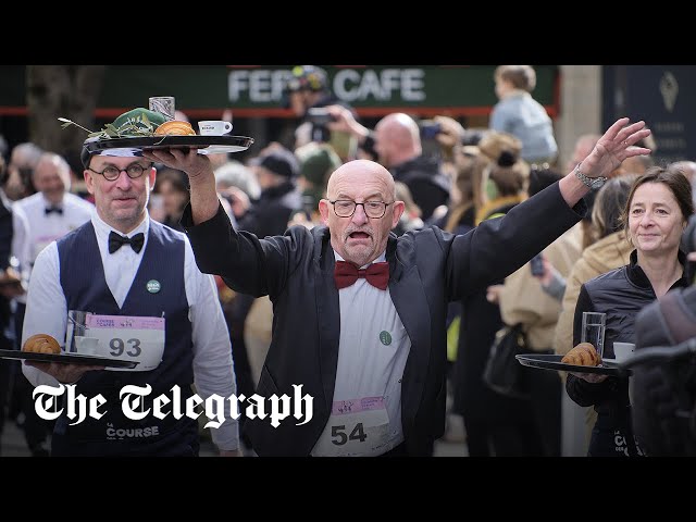 Paris waiter race revived in French capital