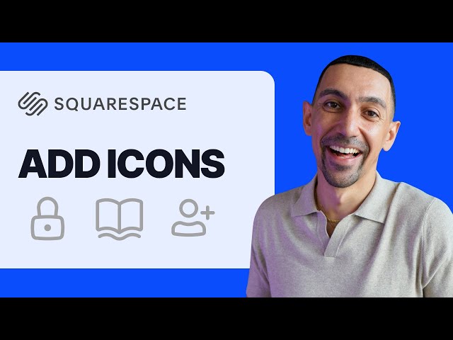 Squarespace How to Add Icons to Your Website